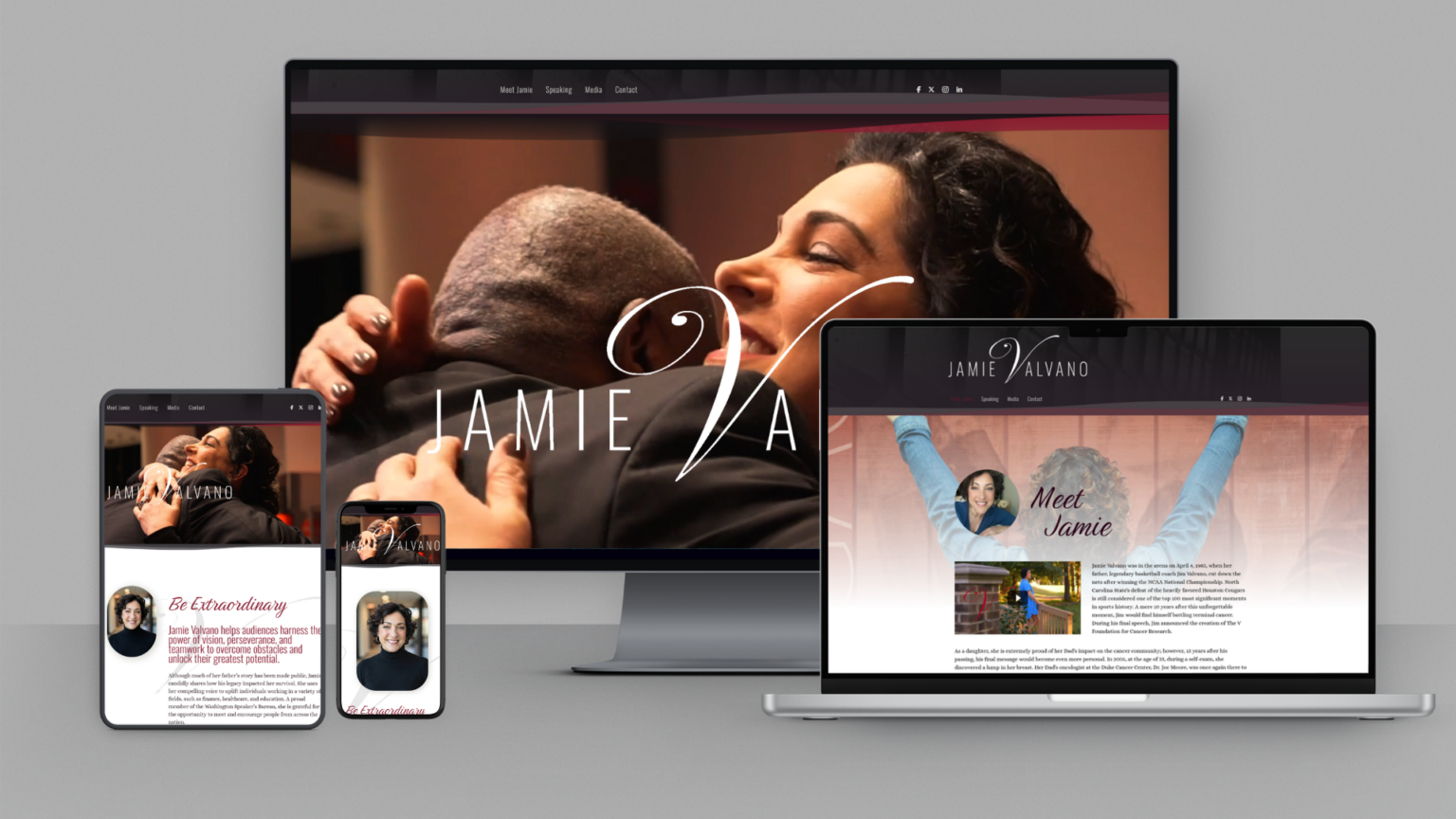 PS Website Mockups